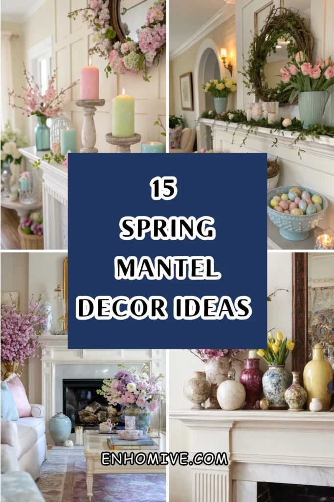 15 Spring Mantel Decor Ideas to Refresh Your Space 1 How 9 2