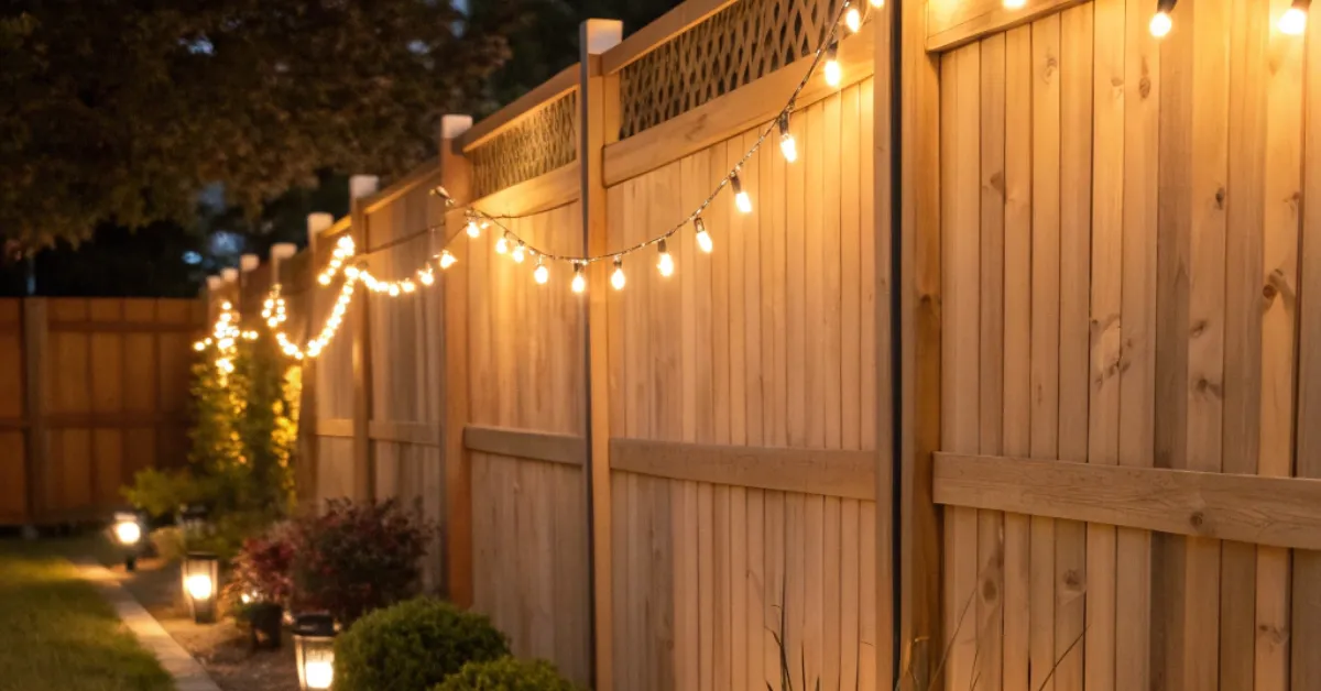 Backyard Fence Landscaping Ideas