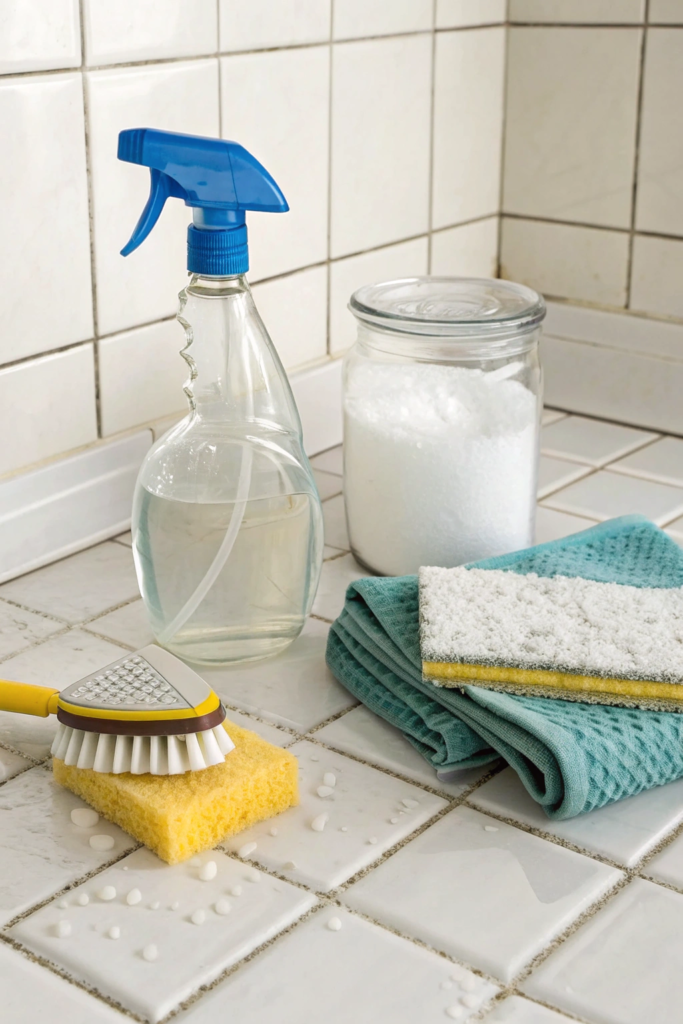 Budget vs Premium: Best Ways to Clean Your Bathroom Tiles 1 budget friendly tile cleaning methods method 1 th
