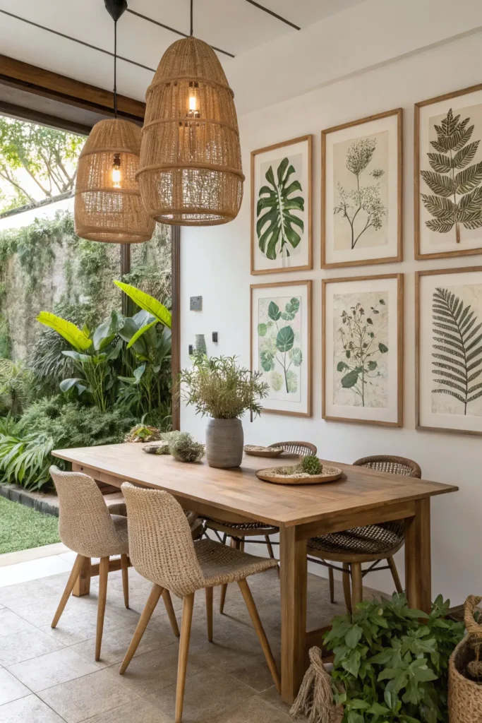 15 Dining Room Wall Decor Ideas to Elevate Your Space 15 bv14