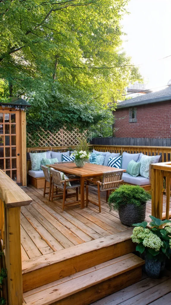 15 Backyard Deck Ideas for Relaxing & Entertaining 12 cm11