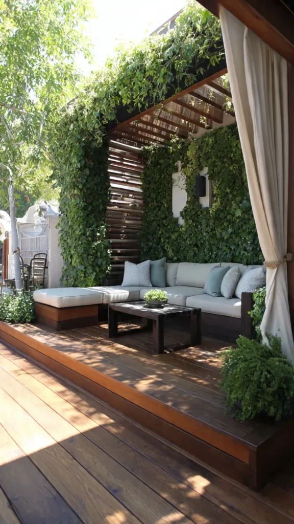 15 Backyard Deck Ideas for Relaxing & Entertaining 13 cm12