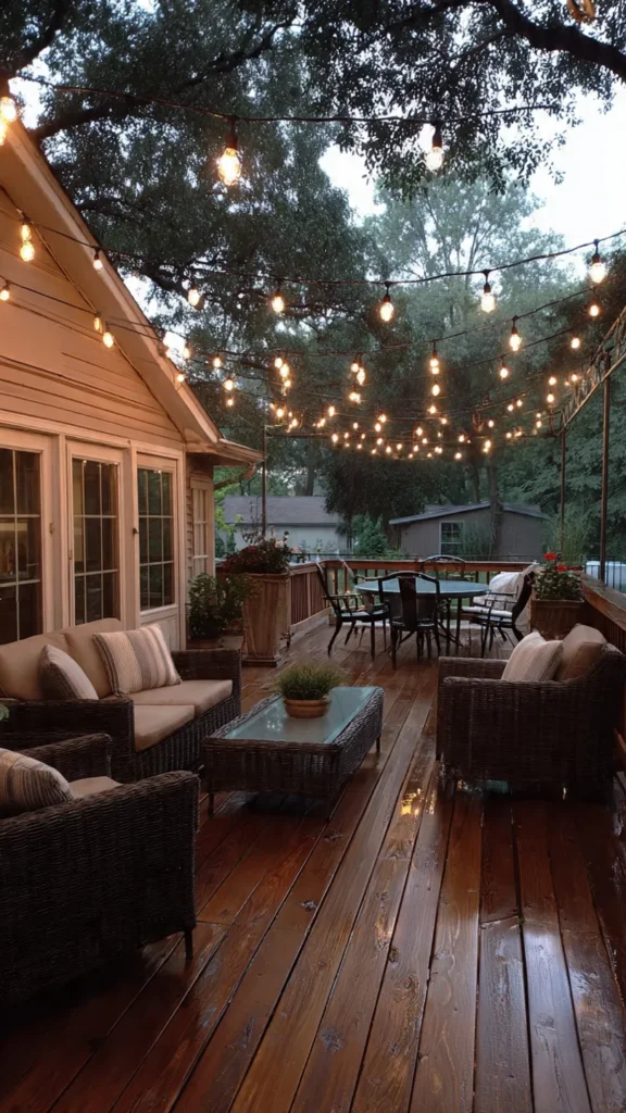 15 Backyard Deck Ideas for Relaxing & Entertaining 14 cm13