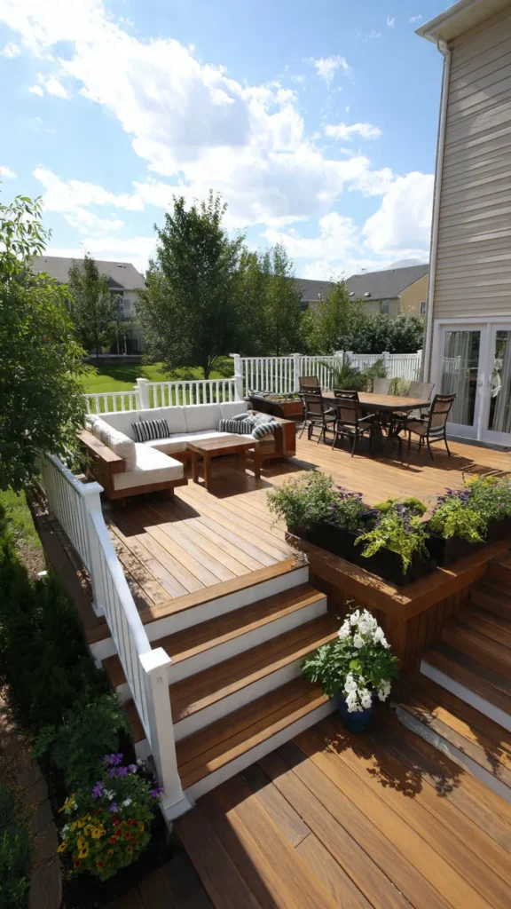 15 Backyard Deck Ideas for Relaxing & Entertaining 3 cm2