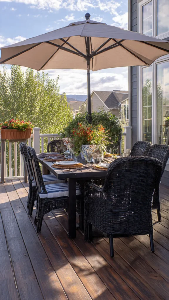 15 Backyard Deck Ideas for Relaxing & Entertaining 4 cm3