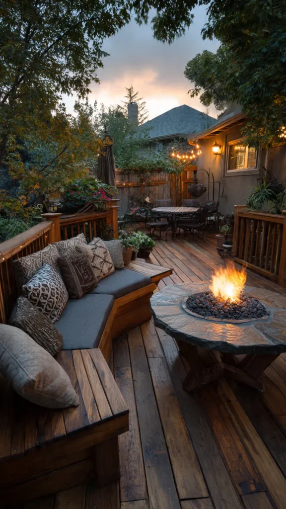 15 Backyard Deck Ideas for Relaxing & Entertaining 6 cm5
