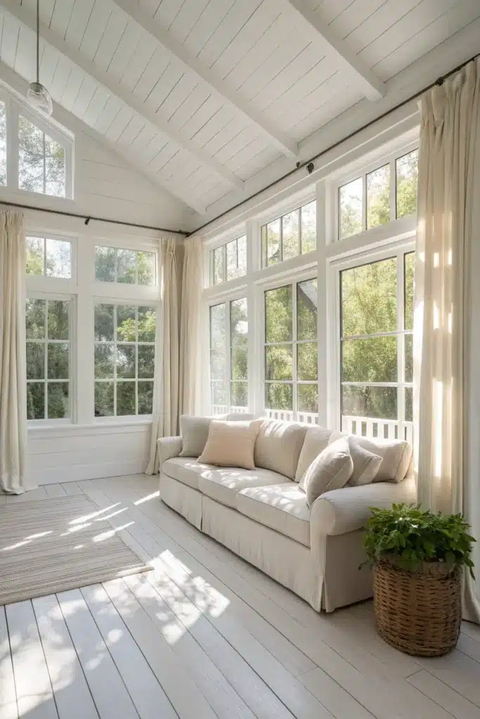15 Sunroom Decor Ideas to Create a Bright, Relaxing Retreat 2 cp1