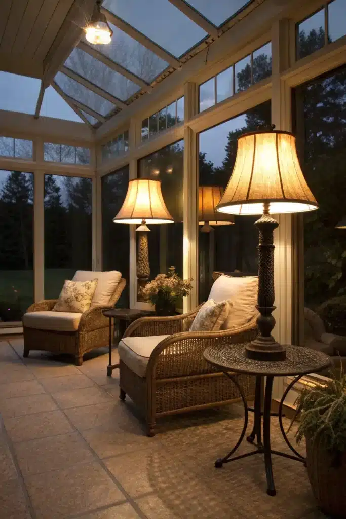 15 Sunroom Decor Ideas to Create a Bright, Relaxing Retreat 13 cp12