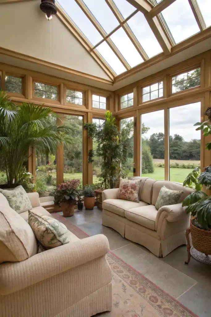 15 Sunroom Decor Ideas to Create a Bright, Relaxing Retreat 16 cp15