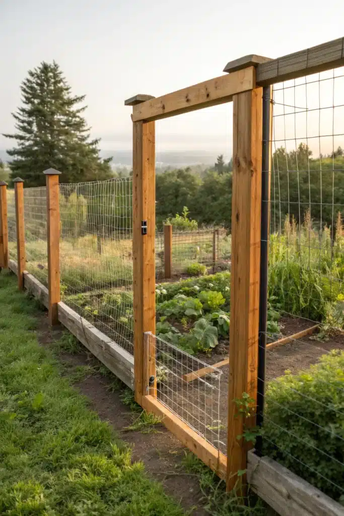 15 Garden Fence Ideas to Add Style and Function 14 df 13