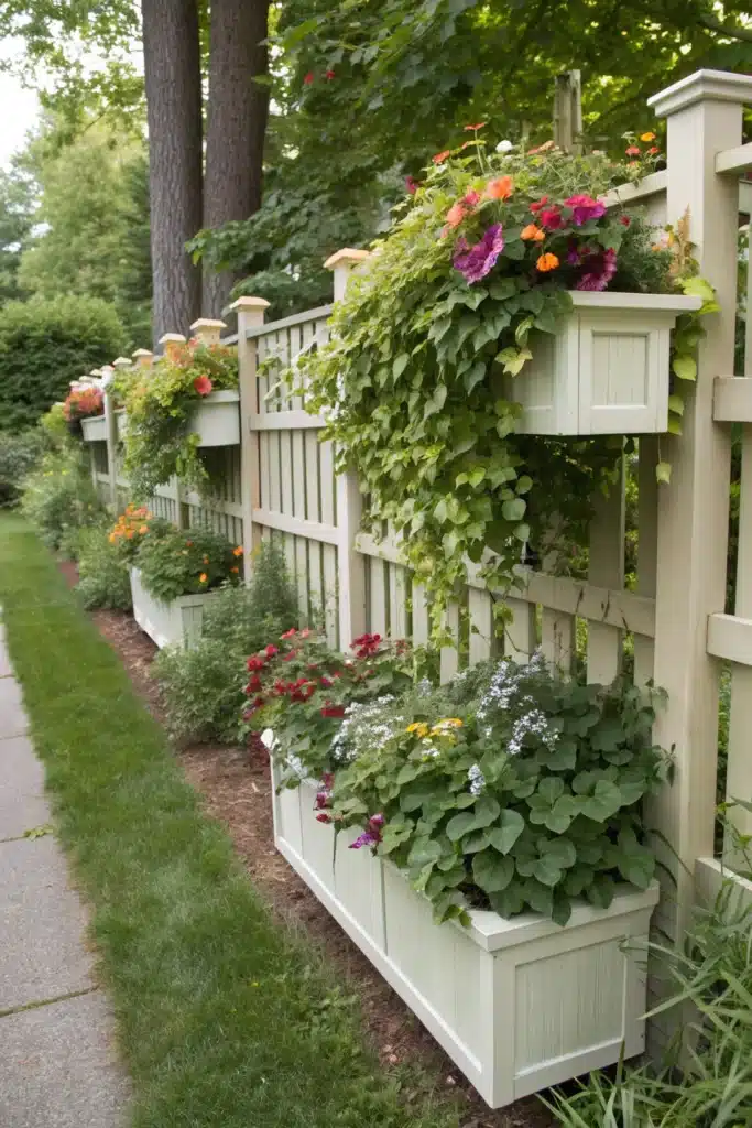 15 Garden Fence Ideas to Add Style and Function 15 df 14