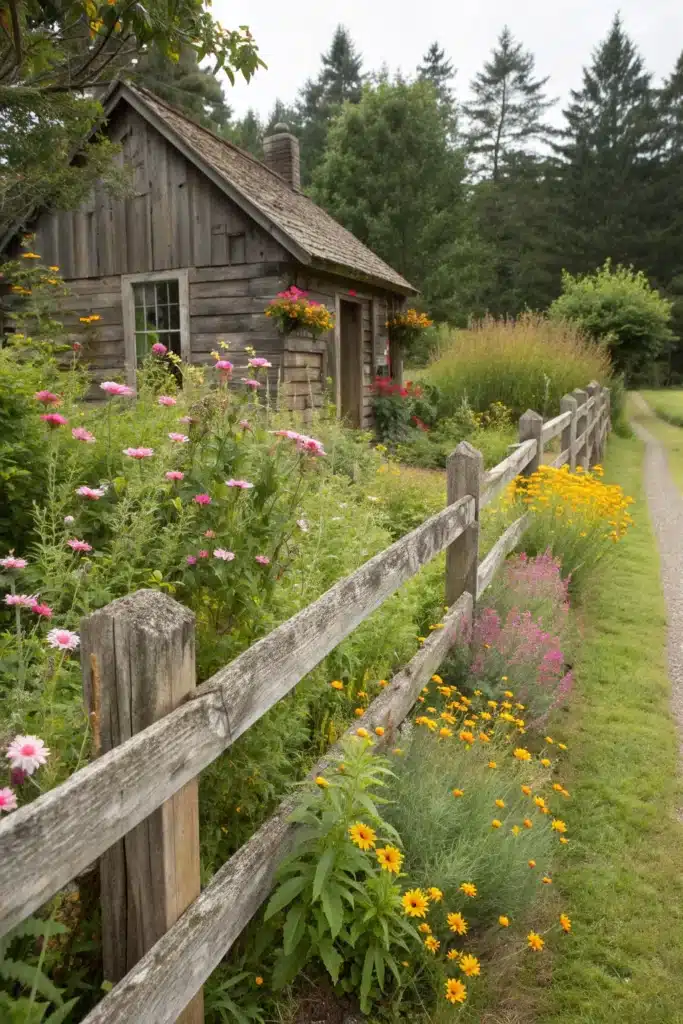 15 Garden Fence Ideas to Add Style and Function 16 df 15