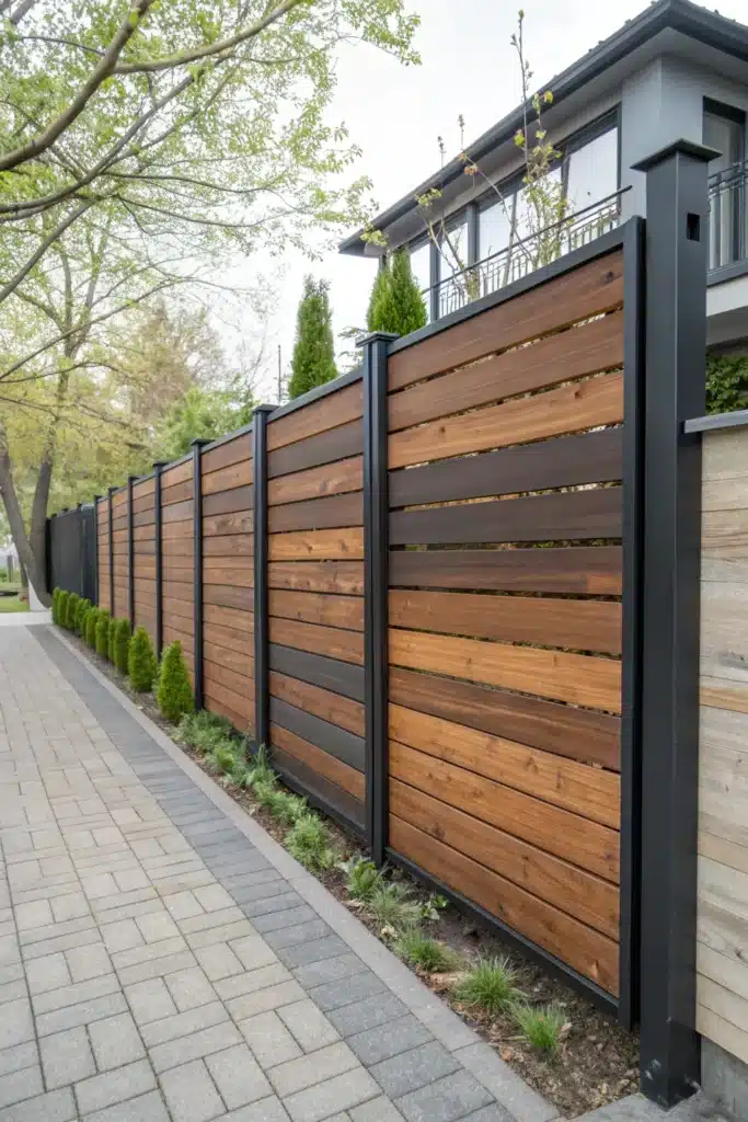15 Garden Fence Ideas to Add Style and Function 10 df 9