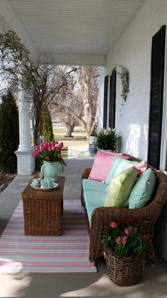 15 Spring Porch Decor Ideas to Welcome the Season 5 gf4 2