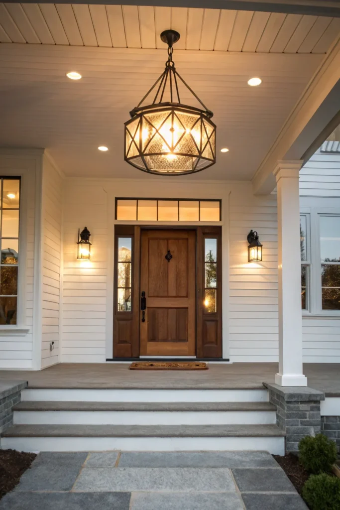 15 Front Porch Lighting Ideas for a Warm, Welcoming Glow 2 gv 1