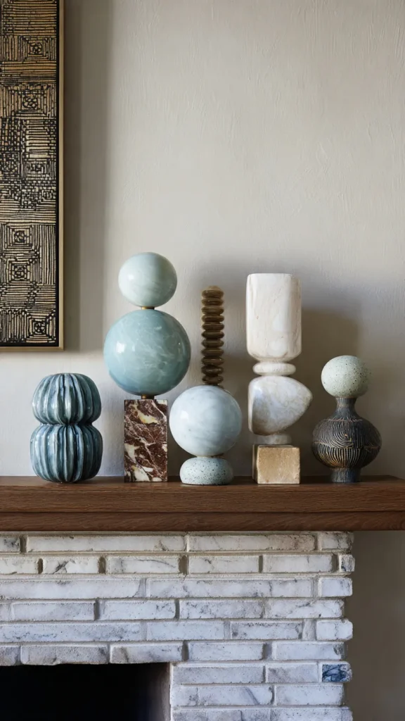 15 Holiday Mantel Decor Ideas for Festive Styling 13 gv12