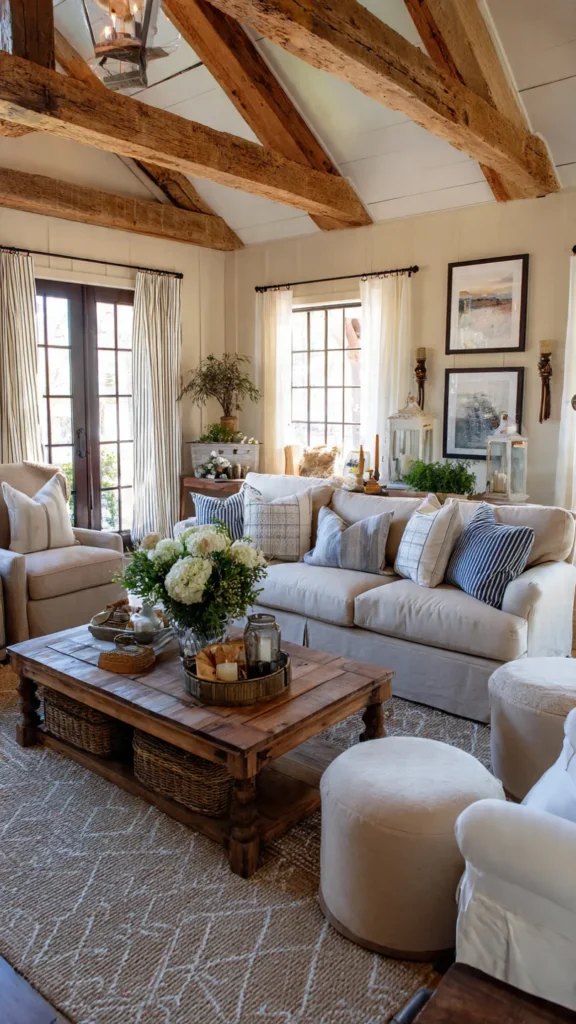 15 Farmhouse Living Room Ideas for Cozy, Inviting Spaces 11 hg10 2