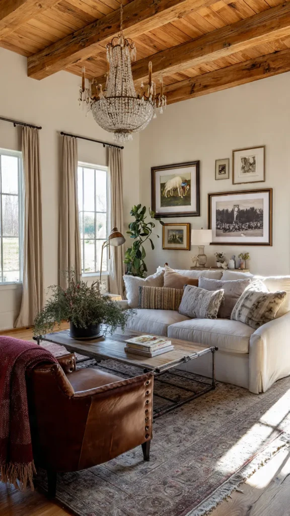 15 Farmhouse Living Room Ideas for Cozy, Inviting Spaces 15 hg14 2