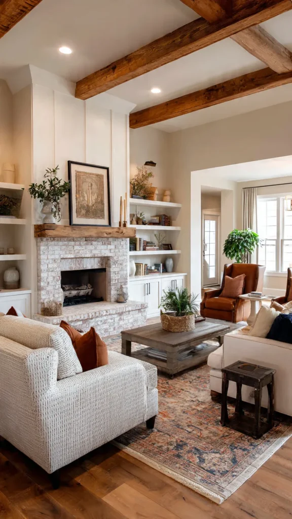 15 Farmhouse Living Room Ideas for Cozy, Inviting Spaces 16 hg15 2