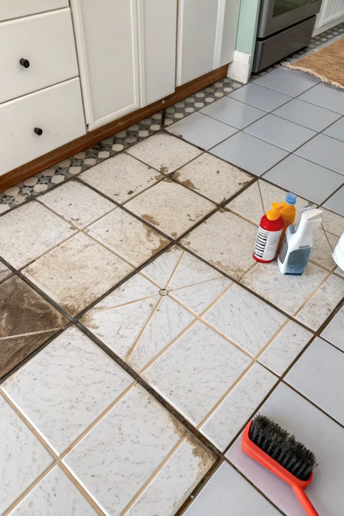 How to Clean Kitchen Tile Grout Without Harsh Chemicals 4 how to clean kitchen tile grout without harsh chem