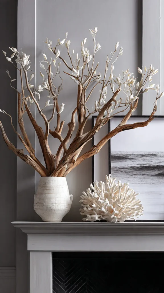 15 Spring Mantel Decor Ideas to Refresh Your Space 13 hv12 3