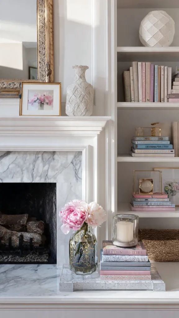 15 Spring Mantel Decor Ideas to Refresh Your Space 14 hv13 3