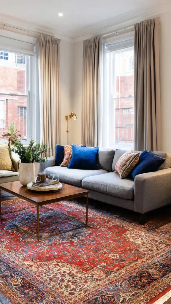 15 Living Room Rug Ideas That Instantly Upgrade Your Space 10 hv9 2