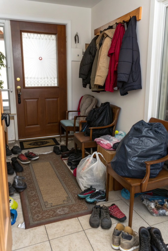 Get Rid of Entryway Clutter for Good: Simple Tricks That Really Work 2 keep this befpre 1st all things scattered