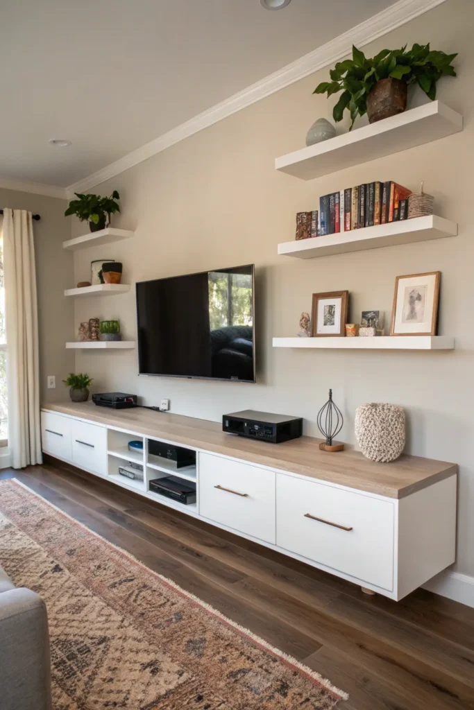 15 Small Space Living Room Ideas to Maximize Comfort 13 qd 12 1