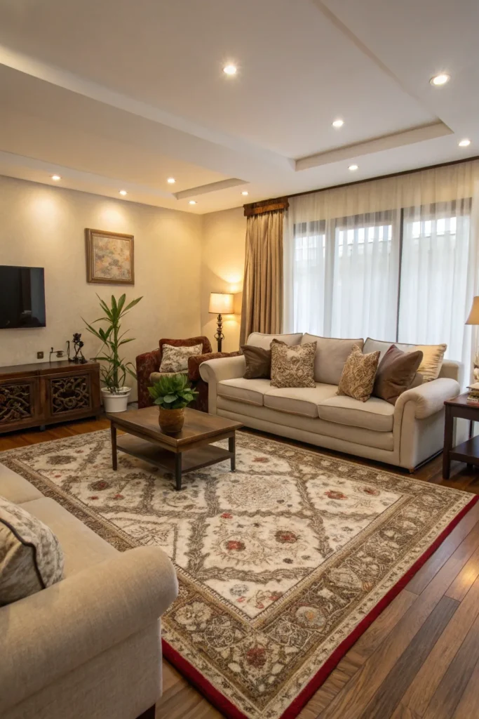 15 Small Space Living Room Ideas to Maximize Comfort 7 qd 6 1