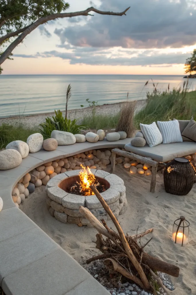 15 Outdoor Fire Pit Ideas for Cozy Nights Outside 13 rd 12