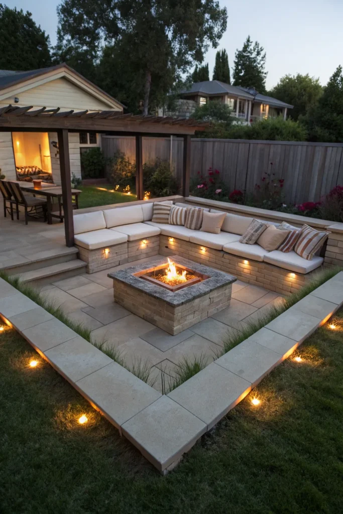 15 Outdoor Fire Pit Ideas for Cozy Nights Outside 4 rd 3