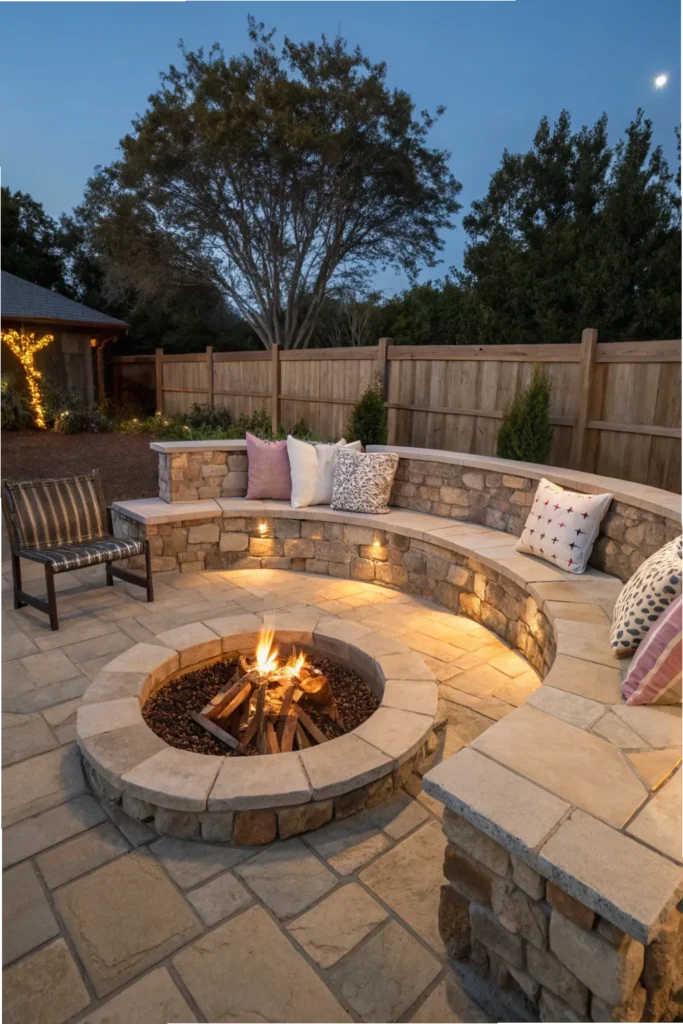 15 Outdoor Fire Pit Ideas for Cozy Nights Outside 6 rd 5