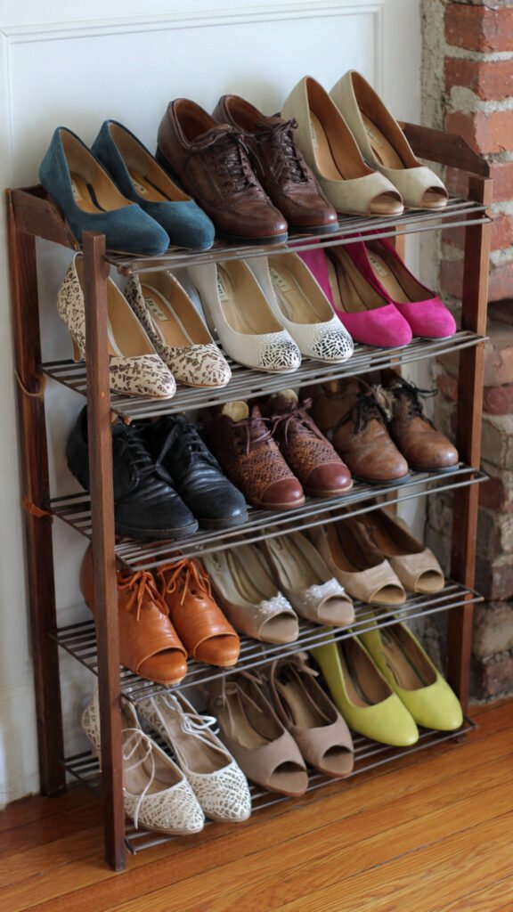 Budget vs Luxury Small Entryway Setup: Smart Ways to Organize Any Space 4 shoe storage on a budget