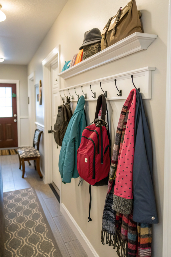 Get Rid of Entryway Clutter for Good: Simple Tricks That Really Work 4 step 4 use hooks instead of closets closets are g