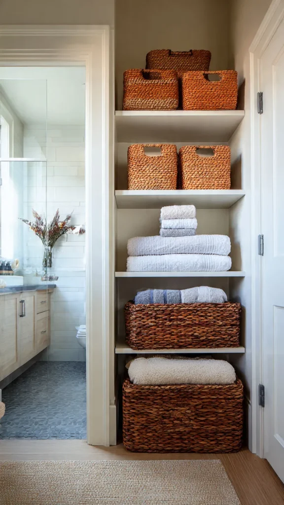Smart Bathroom Storage Ideas for a Clutter-Free Space 9 vs8