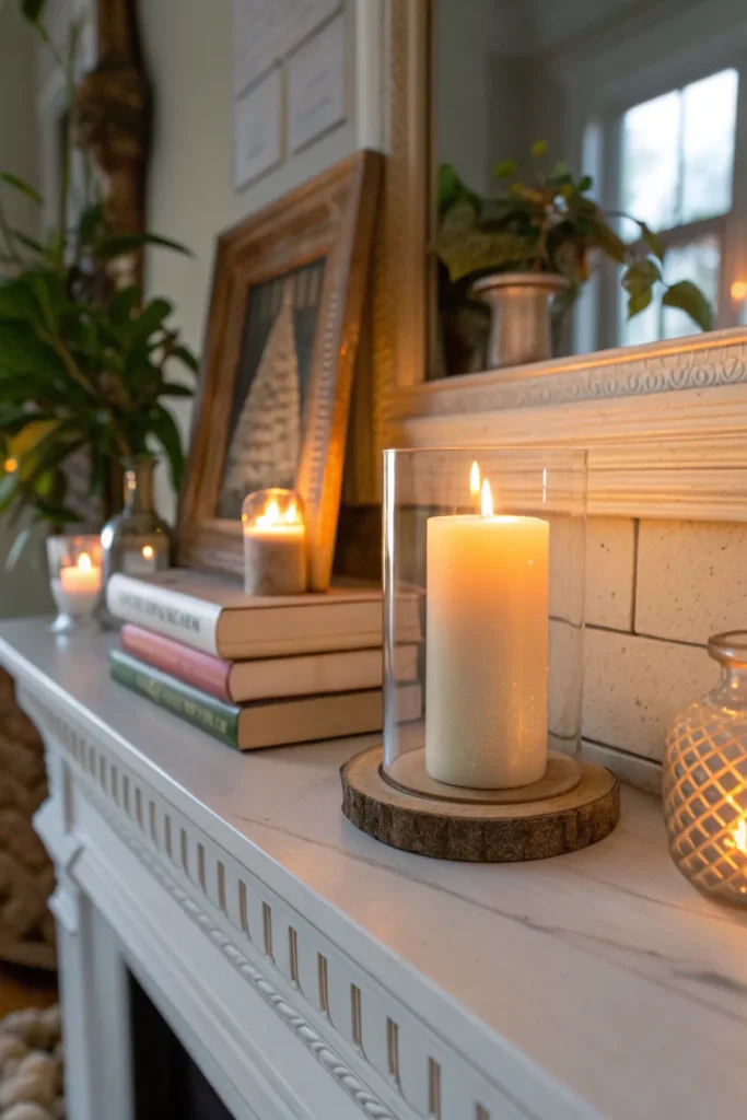 15 Summer Mantel Decor Ideas to Brighten Your Home 15 wa14