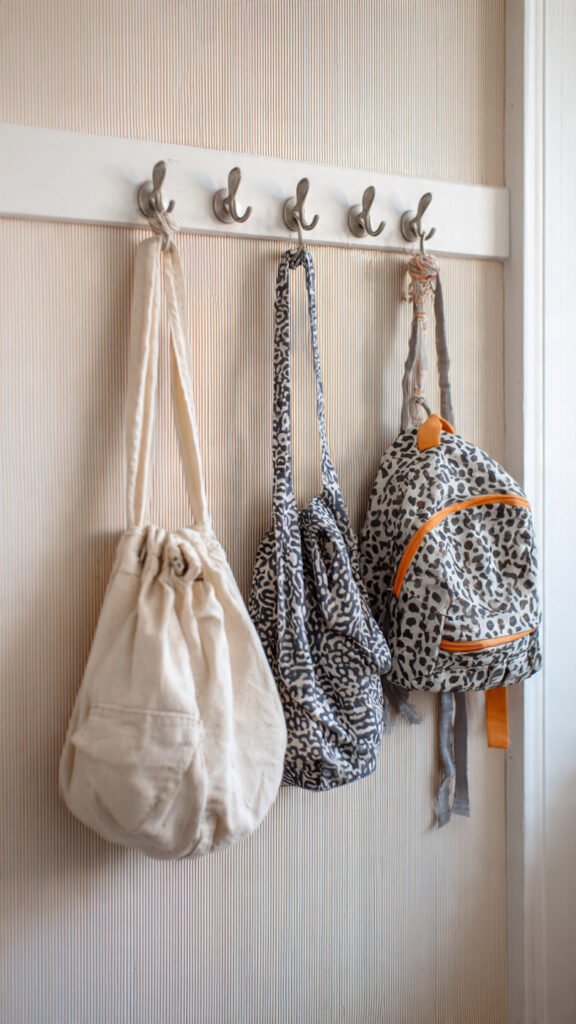 Budget vs Luxury Small Entryway Setup: Smart Ways to Organize Any Space 3 wall hooks or adhesive hooks budget friendly hooks