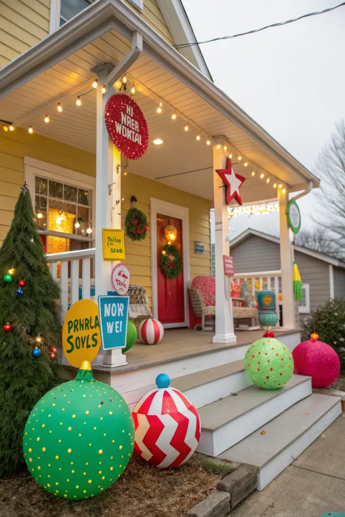 15 Holiday Porch Decor Ideas 11 wx10