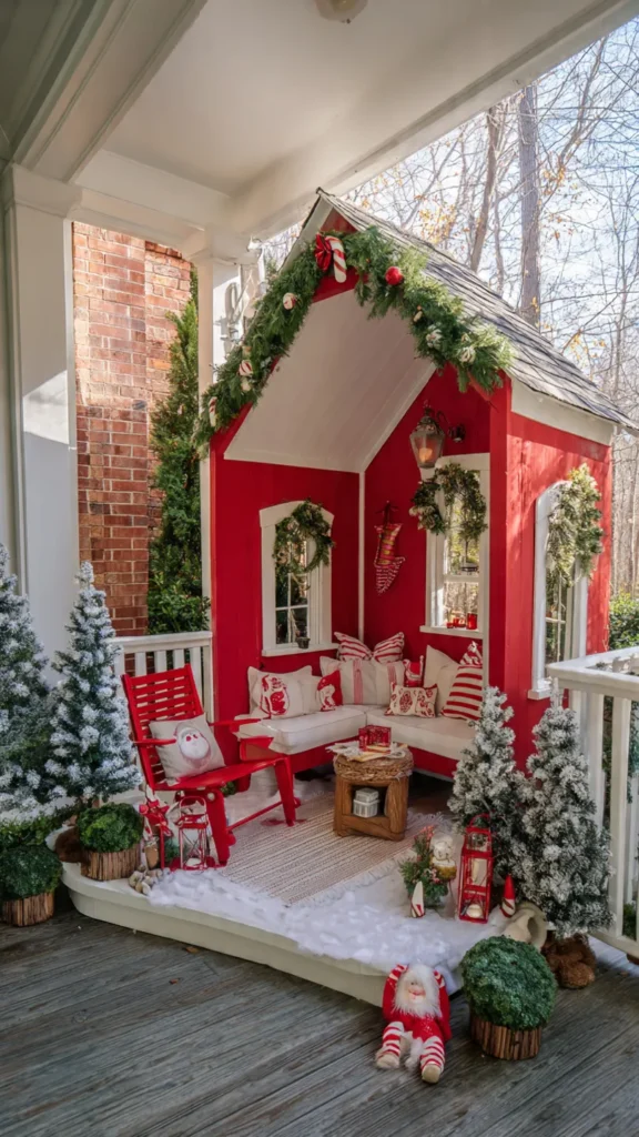 15 Holiday Porch Decor Ideas 15 wx14