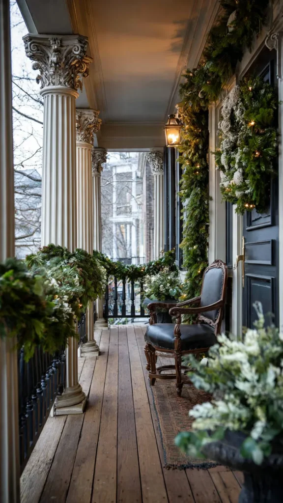 15 Holiday Porch Decor Ideas 7 wx6