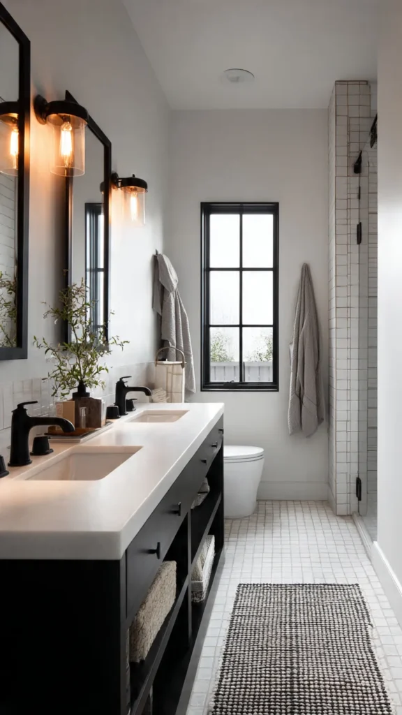 15 Modern Farmhouse Bathroom Ideas for a Stylish Refresh 5 yh4 1