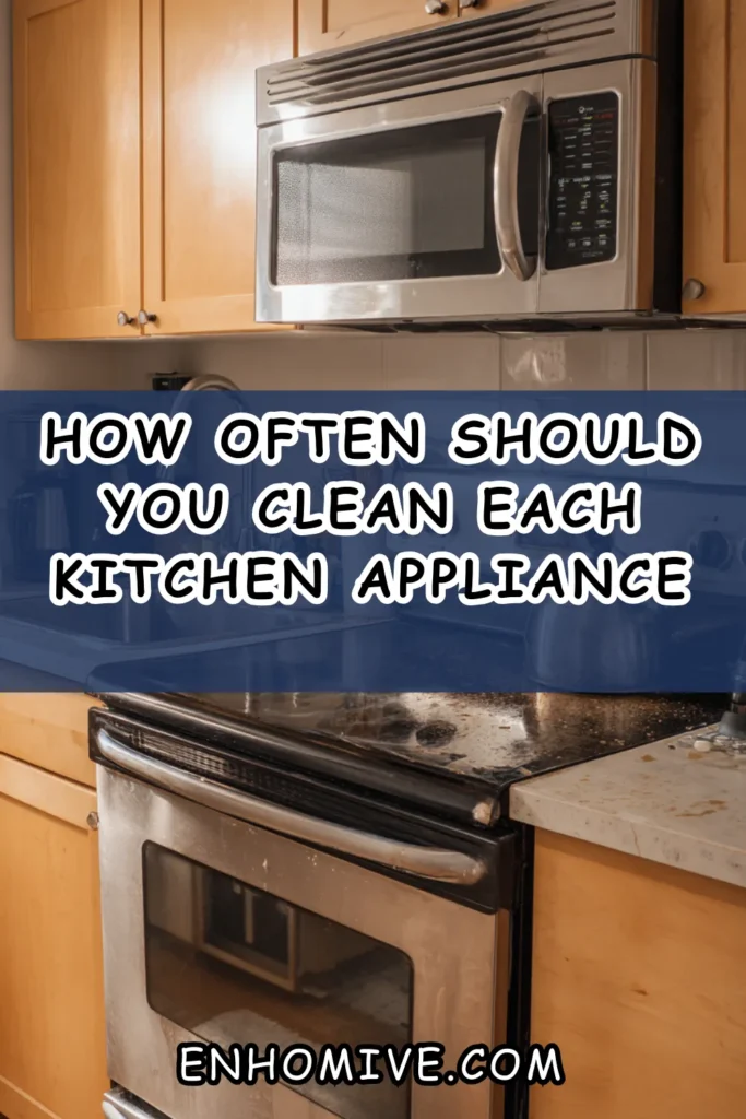 How Often Should You Clean Each Kitchen Appliance 1 How 10