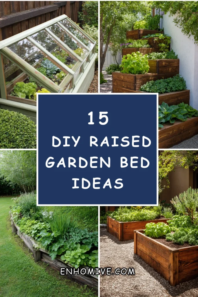 15 DIY Raised Garden Bed Ideas for Easy Gardening 1 How 14