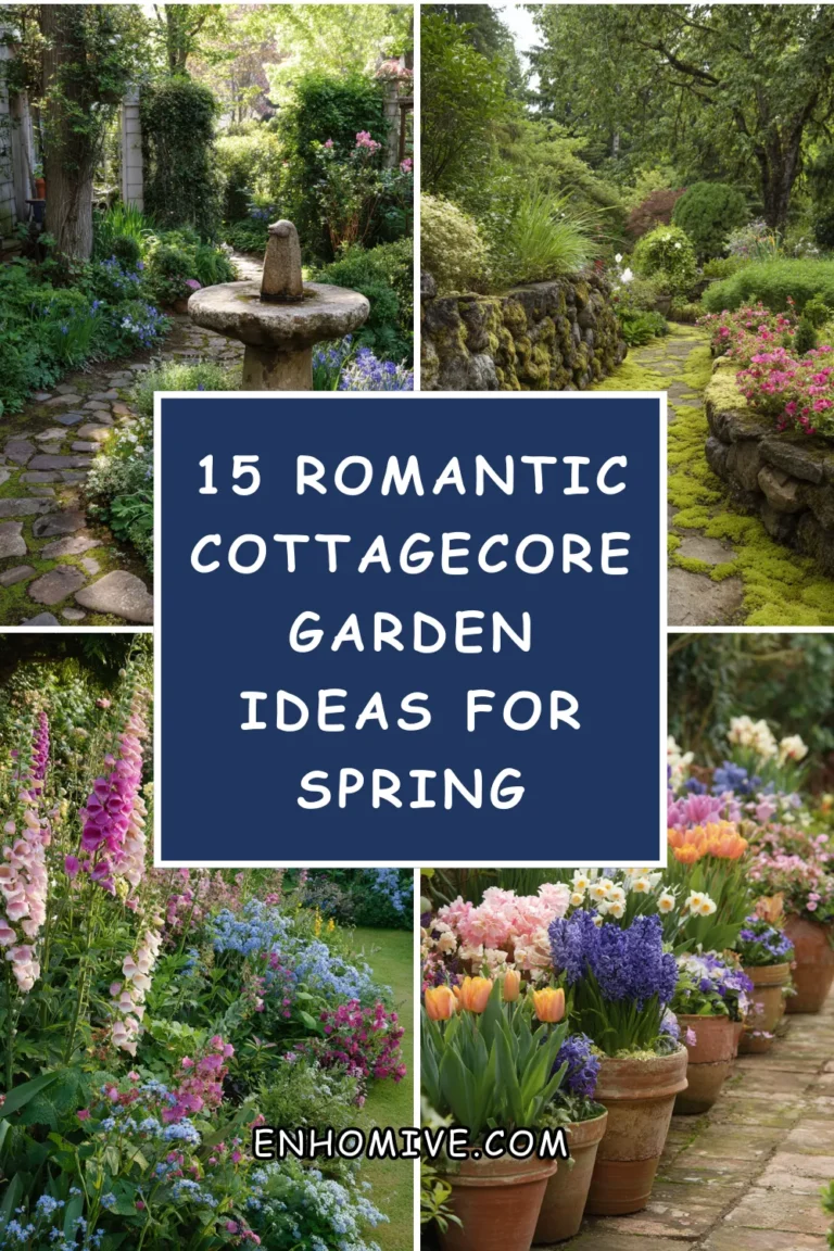 15 Romantic Cottagecore Garden Ideas for Spring