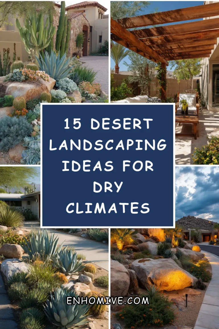 15 Desert Landscaping Ideas for Dry Climates