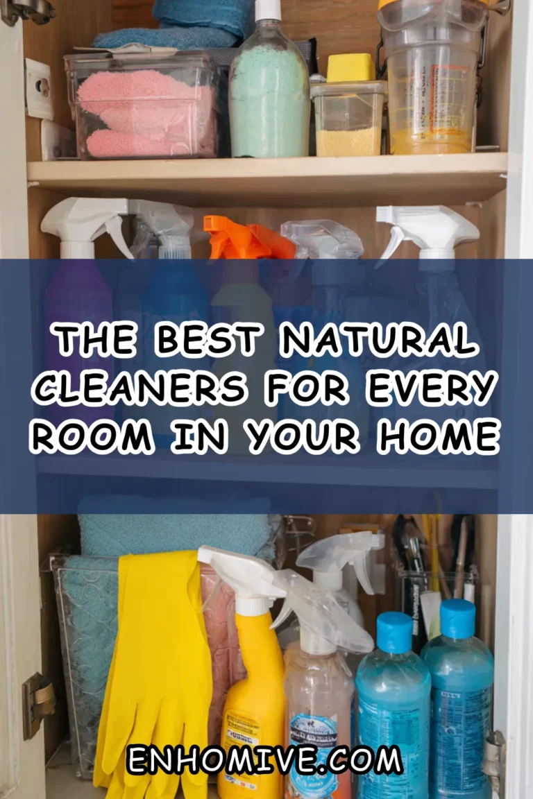 The Best Natural Cleaners for Every Room in Your Home
