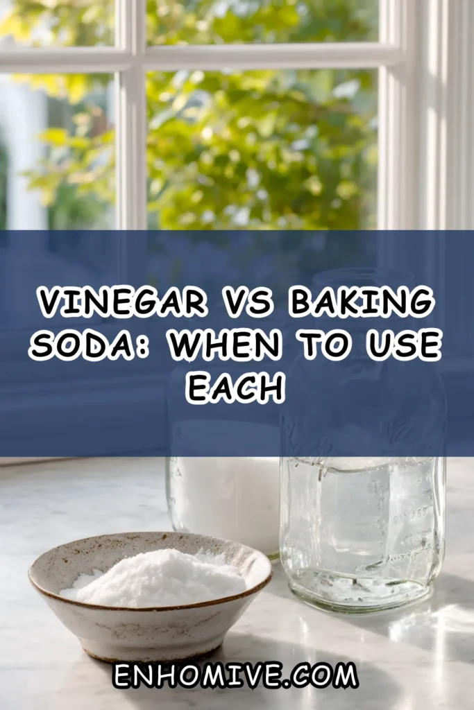 Vinegar vs Baking Soda: When to Use Each 1 How 20 1