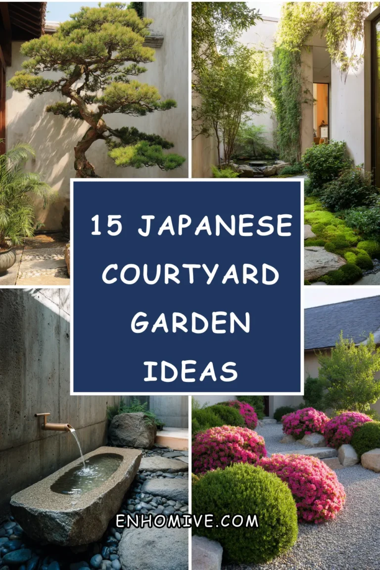 15 Japanese Courtyard Garden Ideas