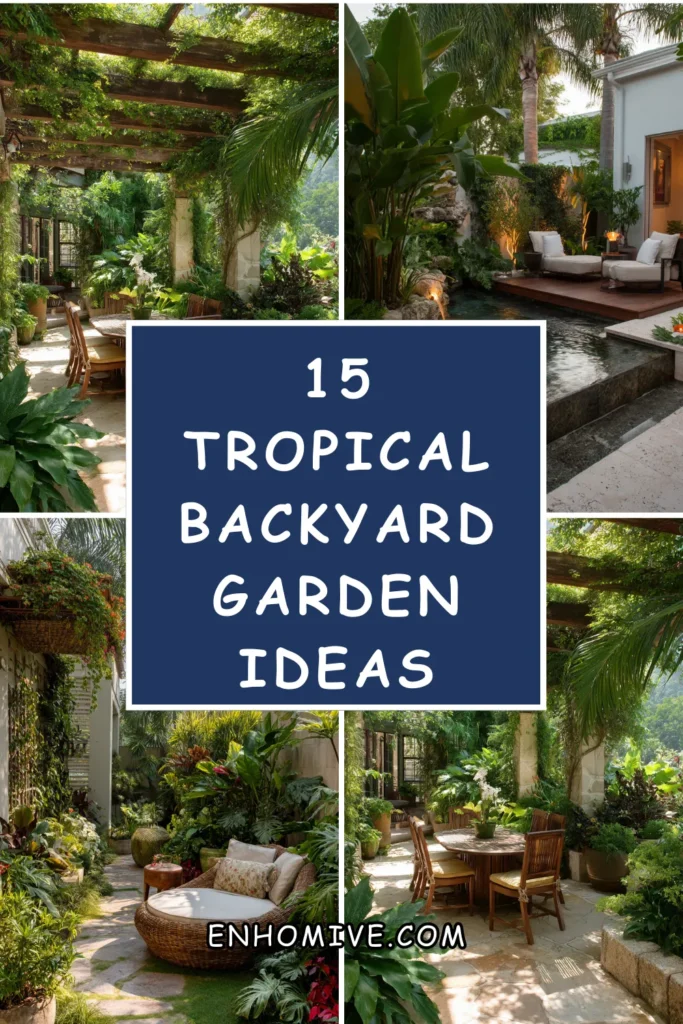 15 Tropical Backyard Garden Ideas 1 How 21